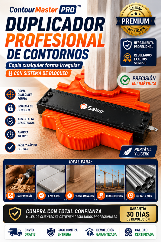 ContourMaster Pro™ | Duplicador Profesional de Contornos con Bloqueo