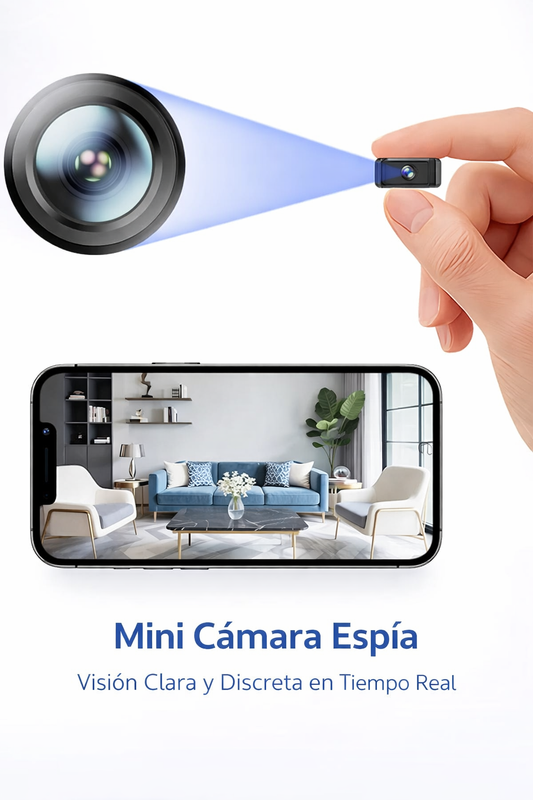 Cámara mini espía SecureView Mini Spy 🔐