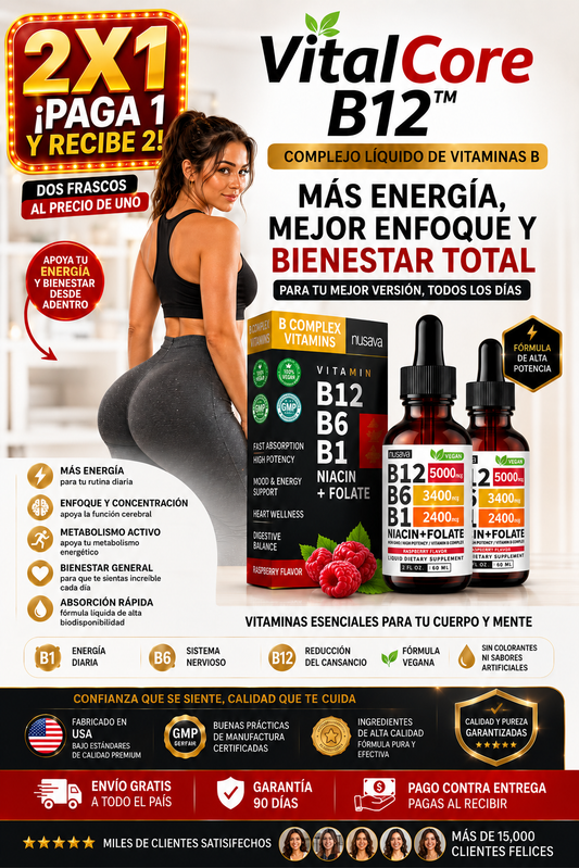 VitalCore B12™ PACK 2 UNIDADES