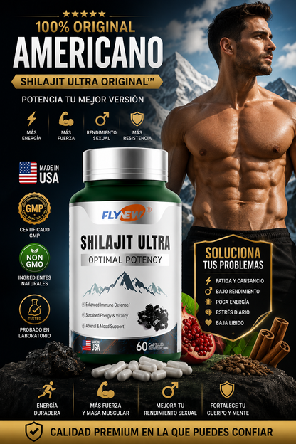 Shilajit Ultra Original™ | Potencia Masculina Premium.