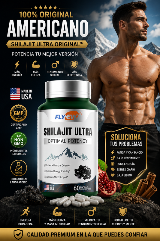 Shilajit Ultra Original™ | Potencia Masculina Premium.